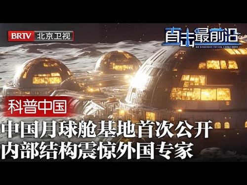 中国月球舱首次公开,世界最长生存370天,外国教授参观内部,结构震惊世界,月球基地雏形已经出现!【科普中国直击最前沿】
