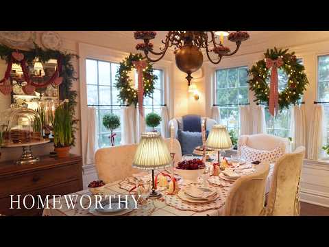 Step Inside a Classic Christmas Cottage in Connecticut | CHRISTMAS HOUSE TOUR