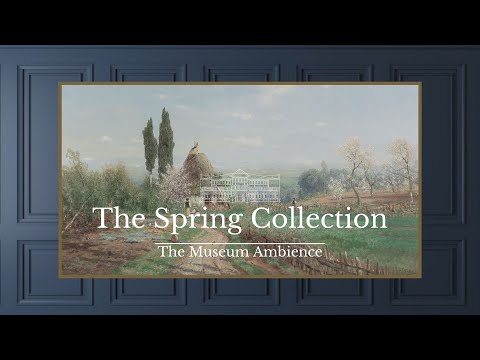 Vintage Spring Landscape β’ Digital Art for TV β’ 3 hours of steady painting β’ The Spring Collection