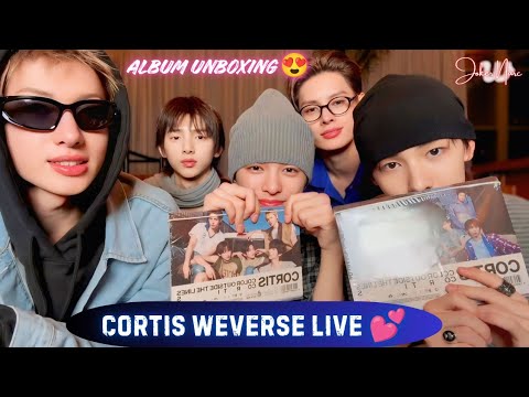 ✨(ALL SUB) CORTIS WEVERSE LIVE 🤩🥰💓 (09.12.25) 앨범깡! #weverselive #weverse #cortis