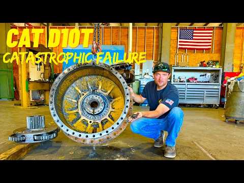CAT D10T FINAL DRIVE - CATASTROPHIC FAILURE DIAGNOSIS!!!!