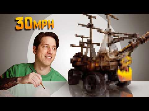 We Built a Giant Warhammer Ork Ship for 100 Hours... Then It Instantly Broke :'(