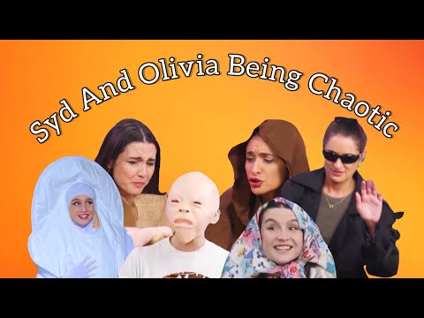 Syd and Olivia Being Chaotic At Smosh (pt 1)