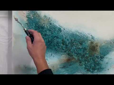 Part 2 - The Fix - How I Build INSANE Depth with Palette Knife Texturing & Organic Materials