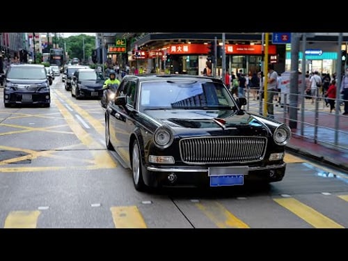 把Hong Qi红旗L5直接开到香港市区,够不够威?【粤语】