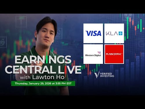Live Trading Visa, KLAC, WDC, SNDK Earnings | Earnings Central Live