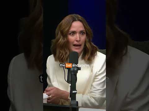 Rose Byrne remembers reading the "If I Had Legs I'd Kick You" script. #podcast #comedian #movie