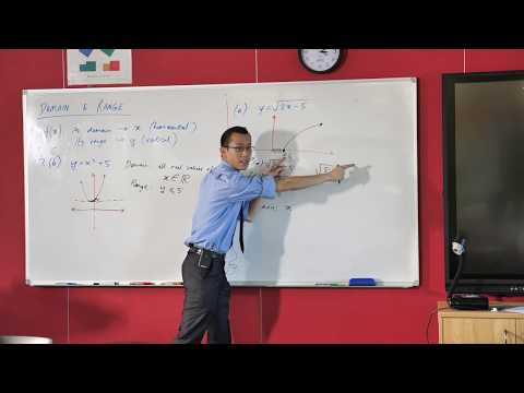 Domain and Range (1 of 2: Introduction)