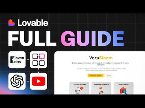 Build a Real-Time AI Voice SaaS App (No Code) - ElevenLabs + YouTube API