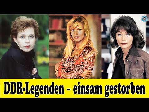16 legendäre DDR-Schauspieler starben tragisch in Armut.😢