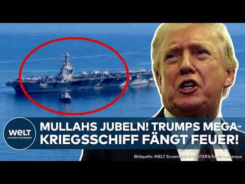 WAR AGAINST IRAN: Disaster for Trump's troops! Washer-dryer cripples US mega aircraft carrier