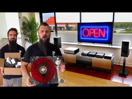 WE OPENED A HIFI STORE