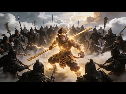 玉帝瞧不起小小猴子,誰料天上地下所有神仙都敵不過它!!