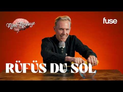 RÜFÜS DU SOL Does ASMR with a Coconut, Talks Radiohead, "Inhale / Exhale" and More! | Mind Massage