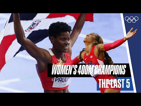 Last Five Womenโs 400m Champions ๐โโ๏ธโโก๏ธ๐ฅ | Top Moments