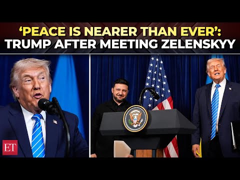 Trump says Ukraine peace plan closer after 'terrific' Zelenskyy meeting: 'Not one day process...'