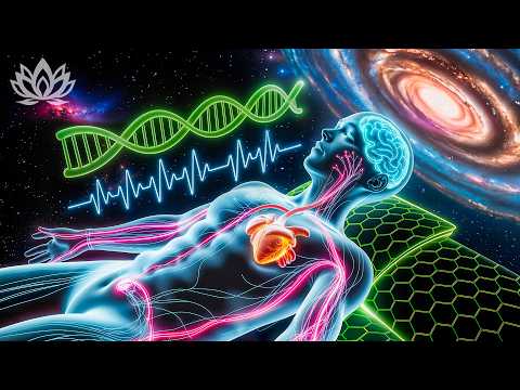 Alpha Waves(432Hz) - Whole Body & DNA Regeneration, Link to the Galaxy with Deep Sleep Music