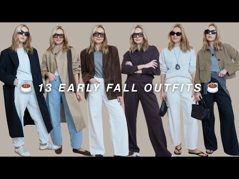 13 Casual Fall Outfit Ideas 2025 | Transitional Autumn Style