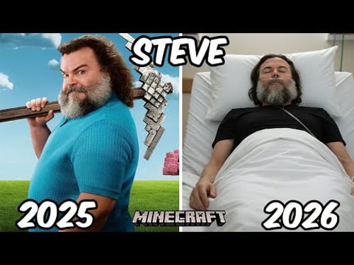Minecraft La Película Antes y Después 2026