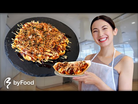 Osaka Food Challenge: Shizuka Cooks Okonomiyaki Like a Local!