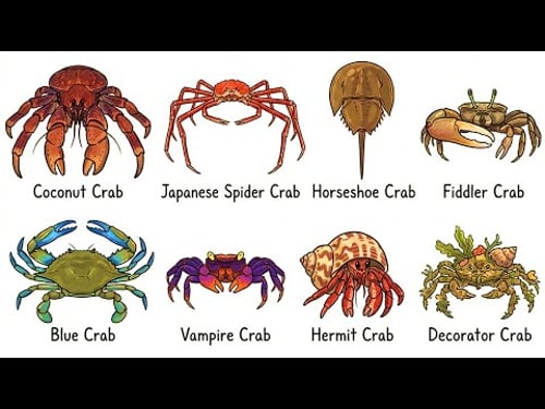 Every Crab Explained in 17 Minutes