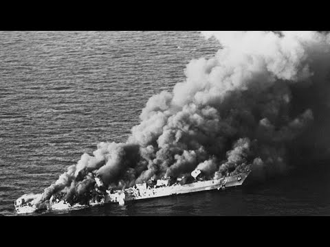 USS Samuel B. Roberts casi destruida por mina iraní: La venganza de Estados Unidos en Praying Mantis