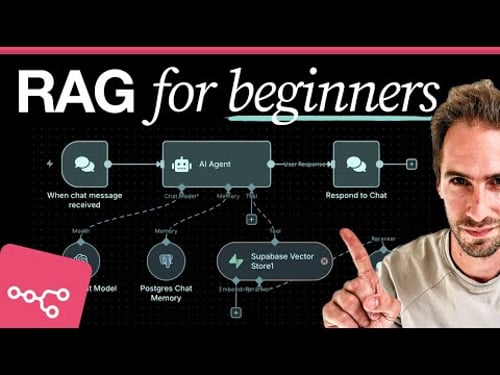 From Zero to RAG Agent: Full Beginner's Course (no code)