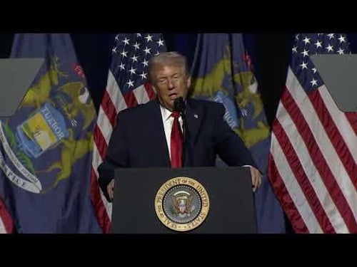 Trump claims US military operations, including Venezuela strike, were 'flawless' in Detroit speech