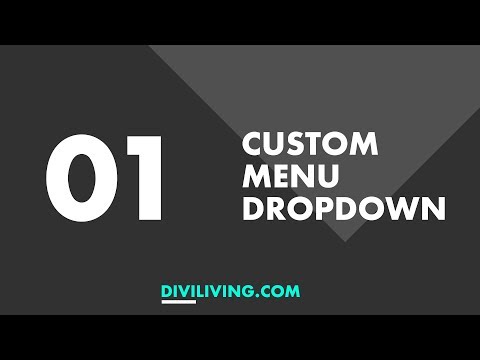 Divi Living: Hidden Dropdown Menu (Ep. 01)