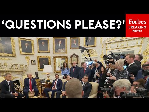 BREAKING NEWS: Trump, Finland's President Take Questions About Nobel Peace Prize, Israel-Hamas Deal