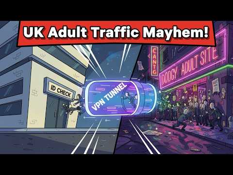 The Strange Shift in UK Adult Traffic after the Online Safety Act