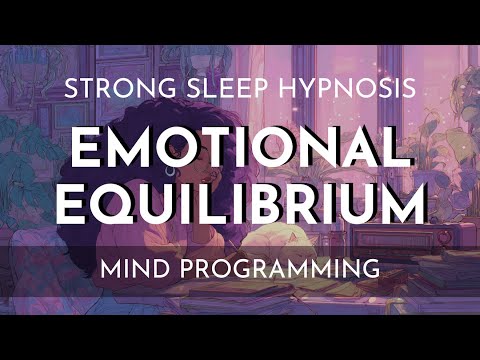 Sleep Hypnosis for Emotional Equilibrium - Black Screen