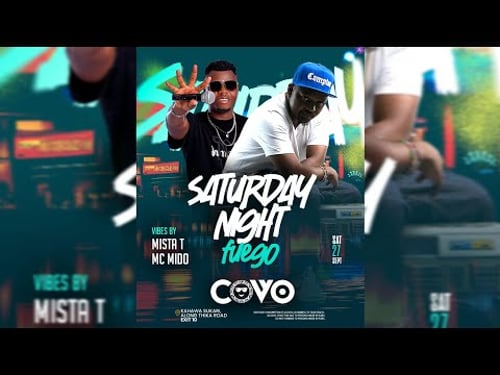 Dj Mr. T & Mc Mido - Saturday Night Fuego Live at Club Covo (2025 Club Bangers Mix)