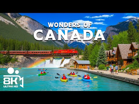 Wonders of Canada – Discover Mountains, Lakes, and Vibrant Cities | Travel Video 4K