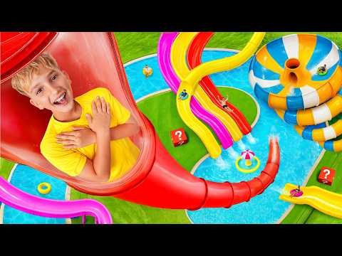 ¡DESAFÍO DE 24 HORAS EN EL PARQUE ACUÁTICO!