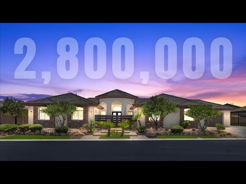 Inside a Rare Vegas Home With Basement Theater and Gym!