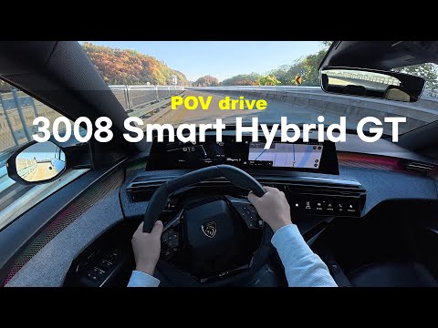 2025 Peugeot 3008 Smart Hybrid GT POV drive