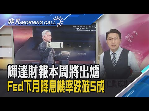 美經濟前景陷迷霧 Fed下月降息機率降 輝達財報本周出爐 市場盯能否再度大爆表 韓美貿易協議後 三星.現代宣布本土投資計劃|主播鄧凱銘|【非凡Morning Call】20251117|非凡財經新聞