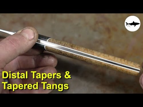 Triple-T #237 - Distal tapers and tapered tang on knives