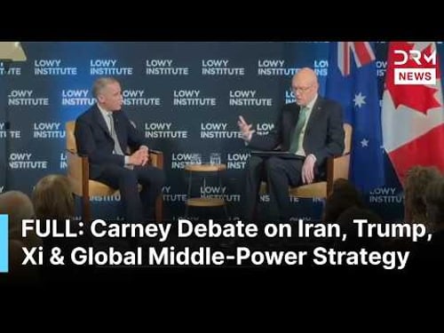 FULL DISCUSSION: Mark Carney Debate on Iran, Trump, China, India & Global Middle-Power Strategy|AC1B