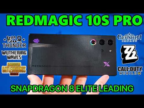 Gaming test - REDMAGIC 10S Pro with Snapdragon 8 Elite Leading Version!