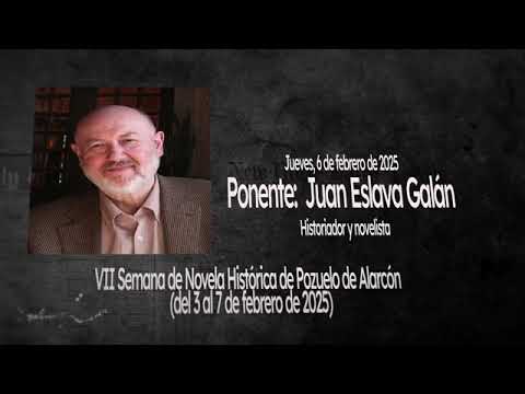 Juan Eslava Galán conferencia en Pozuelo sobre: "Felipe II Demonio del medio día".