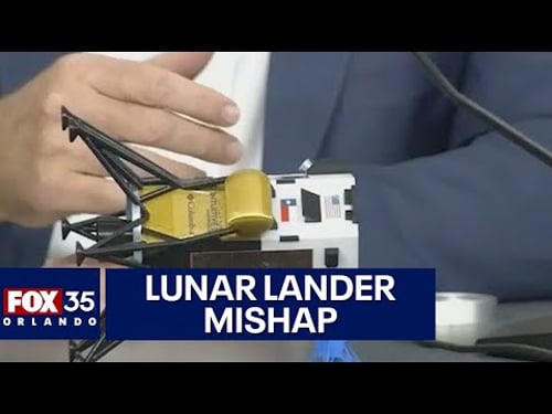 Moon lander Odysseus is on its side but sending back signals