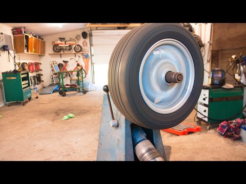 How wheel balancing was done in the 1960´s