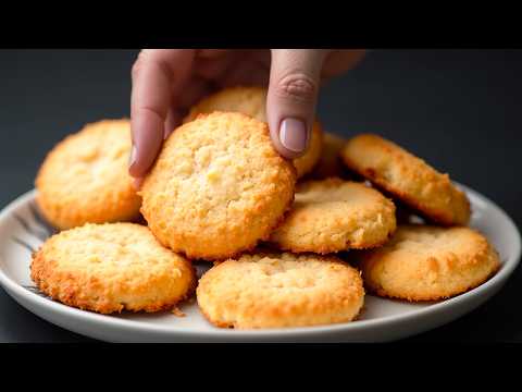 5-Minute Coconut Cookies that have taken the internet by storm!