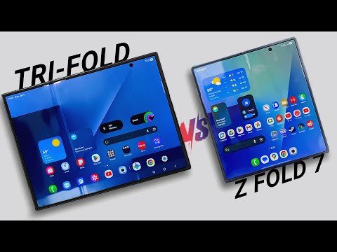 Galaxy Z TriFold VS Galaxy Z Fold 7