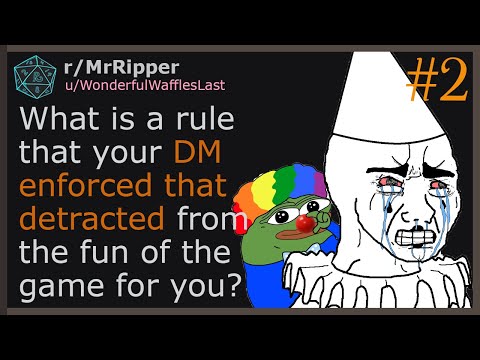 What is a rule that your DM enforced that detracted from the fun of the game for you? Part 2 #dnd
