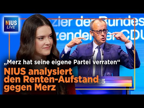 Rentenpaket: Junge Union demontiert Kanzler Merz auf offener Bühne | NIUS Live vom 17. November 2025