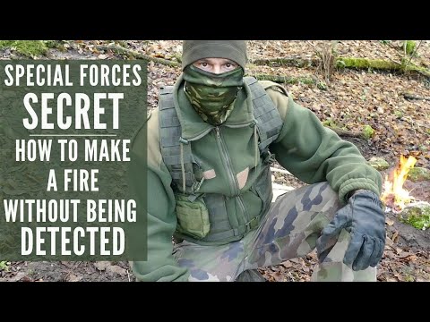How to Build a No-Smoke Fire: Special Forces Secret