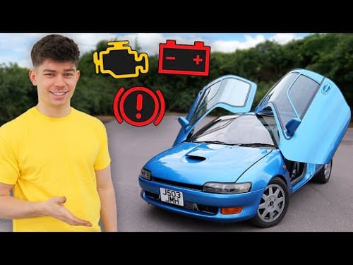 I ATTEMPTED TO FIX ALL THE ISSUES WITH MY TOYOTA SERA